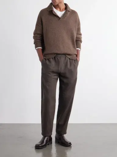 A Kind Of Guise Banasa Straight-Leg Virgin Wool Drawstring Trousers - Men | Thumbnail 2 A Kind Of Guise Banasa Straight-Leg Virgin Wool Drawstring Trousers - Men | Thumbnail 2