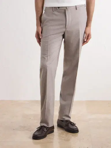 Slowear Straight-Leg Wool-Blend Flannel Trousers - Men | Thumbnail 3 Slowear Straight-Leg Wool-Blend Flannel Trousers - Men | Thumbnail 3