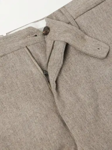 Slowear Straight-Leg Wool-Blend Flannel Trousers - Men | Thumbnail 6 Slowear Straight-Leg Wool-Blend Flannel Trousers - Men | Thumbnail 6
