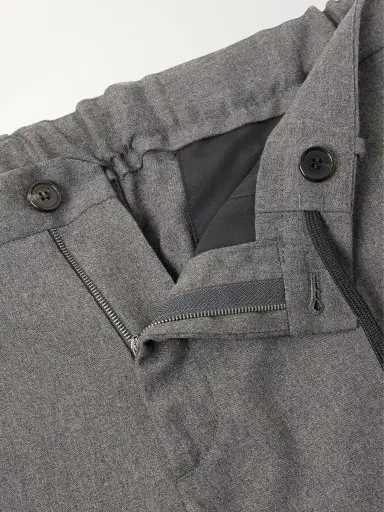 Slowear Straight-Leg Wool-Blend Tekno Flannel Trousers - Men | Thumbnail 5 Slowear Straight-Leg Wool-Blend Tekno Flannel Trousers - Men | Thumbnail 5