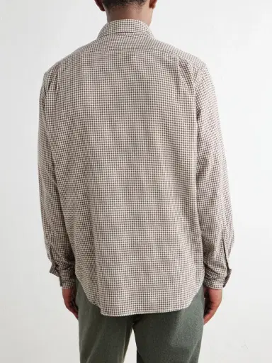 Hartford Paul Striped Cotton-Gabardine Shirt - Men | Thumbnail 4 Hartford Paul Striped Cotton-Gabardine Shirt - Men | Thumbnail 4