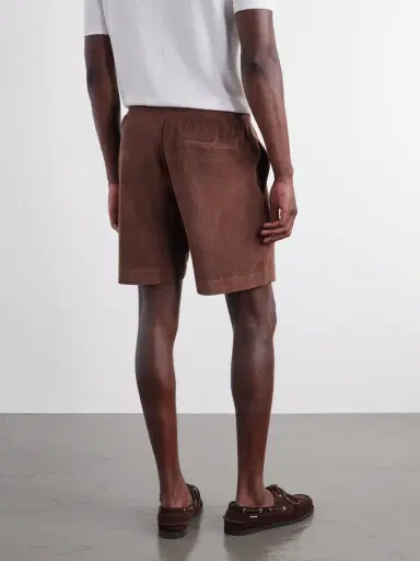 Orlebar Brown Marling Solid Cotton Organic Terry Shorts - Men | Thumbnail 4 Orlebar Brown Marling Solid Cotton Organic Terry Shorts - Men | Thumbnail 4