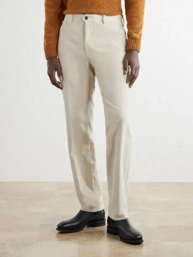 Slowear Straight-Leg Cotton-Blend Corduroy Trousers - Men | Thumbnail 3 Slowear Straight-Leg Cotton-Blend Corduroy Trousers - Men | Thumbnail 3