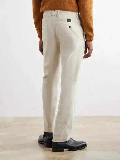 Slowear Straight-Leg Cotton-Blend Corduroy Trousers - Men | Thumbnail 4 Slowear Straight-Leg Cotton-Blend Corduroy Trousers - Men | Thumbnail 4