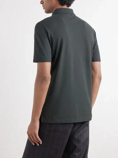 Slowear Cotton Polo Shirt - Men | Thumbnail 4 Slowear Cotton Polo Shirt - Men | Thumbnail 4