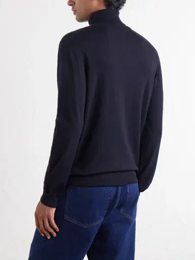 Slowear Flexwool Rollneck Sweater - Men | Thumbnail 4 Slowear Flexwool Rollneck Sweater - Men | Thumbnail 4