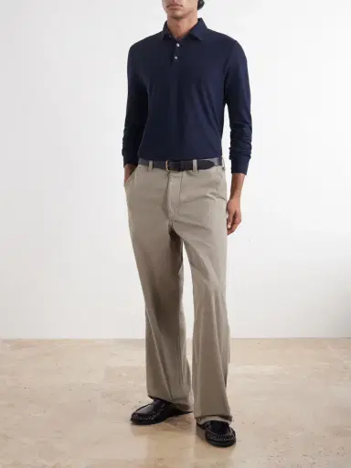 Slowear Zanone Slim-Fit IceCotton Piqué Polo Shirt - Men | Thumbnail 2 Slowear Zanone Slim-Fit IceCotton Piqué Polo Shirt - Men | Thumbnail 2