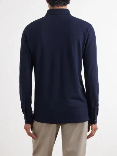 Slowear Zanone Slim-Fit IceCotton Piqué Polo Shirt - Men | Thumbnail 4 Slowear Zanone Slim-Fit IceCotton Piqué Polo Shirt - Men | Thumbnail 4