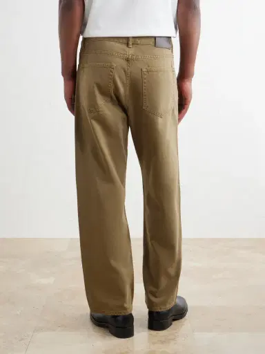 NN07 Otis 1874 Straight-Leg Organic Cotton-Gabardine Trousers - Men | Thumbnail 4 NN07 Otis 1874 Straight-Leg Organic Cotton-Gabardine Trousers - Men | Thumbnail 4