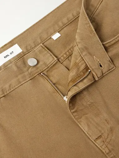 NN07 Otis 1874 Straight-Leg Organic Cotton-Gabardine Trousers - Men | Thumbnail 6 NN07 Otis 1874 Straight-Leg Organic Cotton-Gabardine Trousers - Men | Thumbnail 6