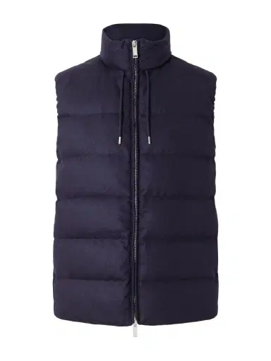 Slowear Padded Wool and Cashmere-Blend Gilet - Men | Thumbnail 1 Slowear Padded Wool and Cashmere-Blend Gilet - Men | Thumbnail 1