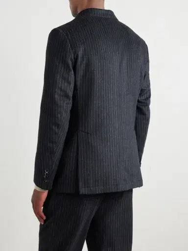 Barena Pinstriped Wool-Blend Blazer - Men | Thumbnail 4 Barena Pinstriped Wool-Blend Blazer - Men | Thumbnail 4