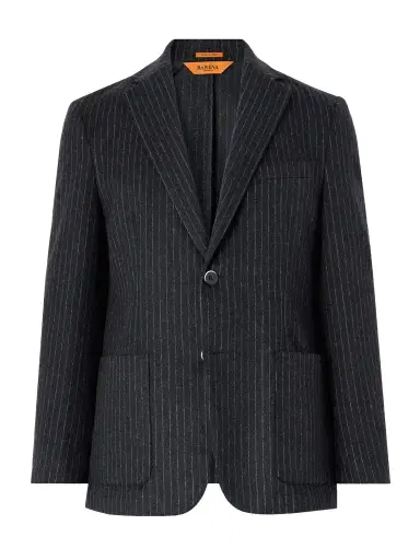 Barena Pinstriped Wool-Blend Blazer - Men | Thumbnail 1 Barena Pinstriped Wool-Blend Blazer - Men | Thumbnail 1