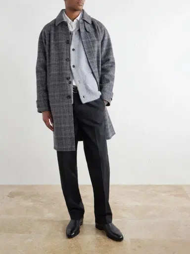 Hartford Graig Wool-Blend Checked Coat - Men | Thumbnail 2 Hartford Graig Wool-Blend Checked Coat - Men | Thumbnail 2