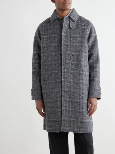 Hartford Graig Wool-Blend Checked Coat - Men | Thumbnail 3 Hartford Graig Wool-Blend Checked Coat - Men | Thumbnail 3