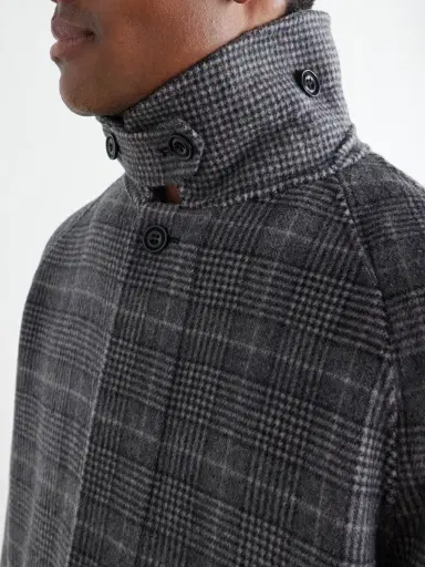 Hartford Graig Wool-Blend Checked Coat - Men | Thumbnail 5 Hartford Graig Wool-Blend Checked Coat - Men | Thumbnail 5