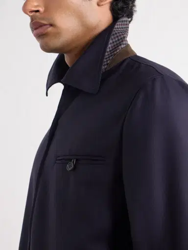 Slowear Il Primo Wool-Canvas Jacket - Men | Thumbnail 5 Slowear Il Primo Wool-Canvas Jacket - Men | Thumbnail 5