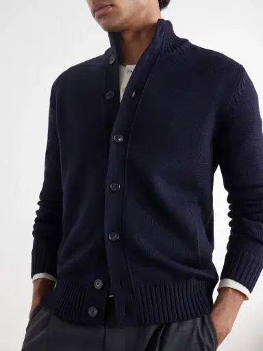 Slowear Wool Cardigan - Men | Thumbnail 5 Slowear Wool Cardigan - Men | Thumbnail 5