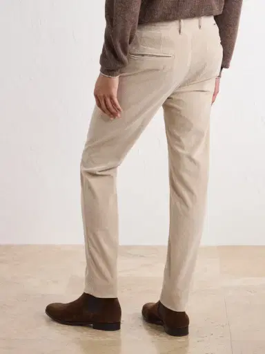 Slowear Straight-Leg Cotton-Blend Corduroy Trousers - Men | Thumbnail 4 Slowear Straight-Leg Cotton-Blend Corduroy Trousers - Men | Thumbnail 4
