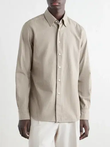 Slowear Glanshirt Cotton-Twill Shirt - Men | Thumbnail 3 Slowear Glanshirt Cotton-Twill Shirt - Men | Thumbnail 3