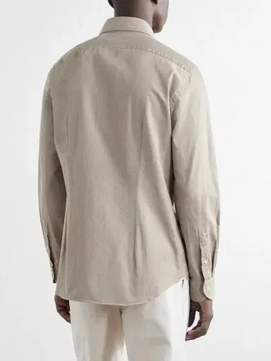Slowear Glanshirt Cotton-Twill Shirt - Men | Thumbnail 4 Slowear Glanshirt Cotton-Twill Shirt - Men | Thumbnail 4