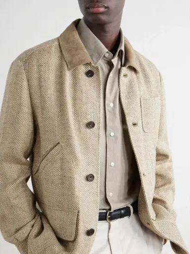Slowear Glanshirt Cotton-Twill Shirt - Men | Thumbnail 5 Slowear Glanshirt Cotton-Twill Shirt - Men | Thumbnail 5