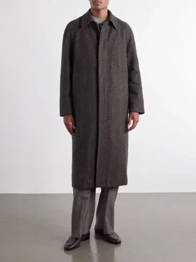 Oliver Spencer Lothian Houndstooth Tweed Coat - Men | Thumbnail 3 Oliver Spencer Lothian Houndstooth Tweed Coat - Men | Thumbnail 3