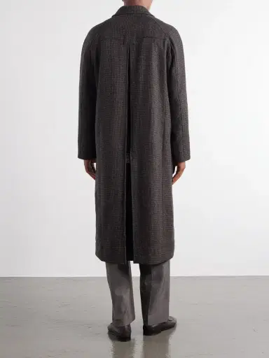 Oliver Spencer Lothian Houndstooth Tweed Coat - Men | Thumbnail 4 Oliver Spencer Lothian Houndstooth Tweed Coat - Men | Thumbnail 4