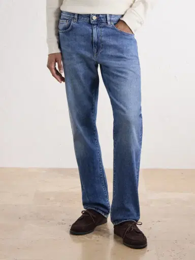 Slowear Straight-Leg Jeans - Men | Thumbnail 3 Slowear Straight-Leg Jeans - Men | Thumbnail 3