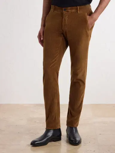 Slowear Straight-Leg Cotton-Blend Corduroy Trousers - Men | Thumbnail 3 Slowear Straight-Leg Cotton-Blend Corduroy Trousers - Men | Thumbnail 3