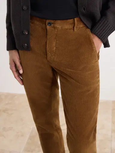 Slowear Straight-Leg Cotton-Blend Corduroy Trousers - Men | Thumbnail 6 Slowear Straight-Leg Cotton-Blend Corduroy Trousers - Men | Thumbnail 6