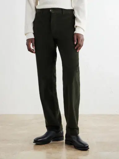 Slowear Straight-Leg Cotton-Blend Corduroy Trousers - Men | Thumbnail 3 Slowear Straight-Leg Cotton-Blend Corduroy Trousers - Men | Thumbnail 3