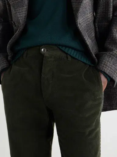 Slowear Straight-Leg Cotton-Blend Corduroy Trousers - Men | Thumbnail 5 Slowear Straight-Leg Cotton-Blend Corduroy Trousers - Men | Thumbnail 5