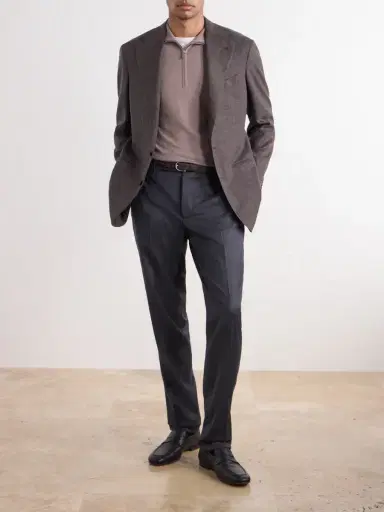 Slowear Straight-Leg Wool-Blend Trousers - Men | Thumbnail 2 Slowear Straight-Leg Wool-Blend Trousers - Men | Thumbnail 2