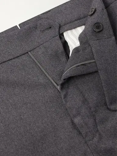Slowear Straight-Leg Wool-Blend Trousers - Men | Thumbnail 5 Slowear Straight-Leg Wool-Blend Trousers - Men | Thumbnail 5