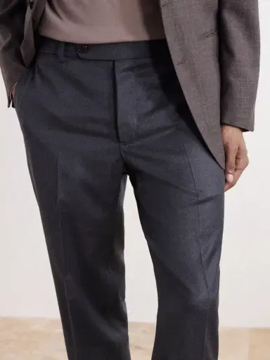 Slowear Straight-Leg Wool-Blend Trousers - Men | Thumbnail 6 Slowear Straight-Leg Wool-Blend Trousers - Men | Thumbnail 6