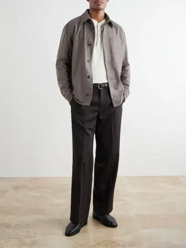 Gabriela Hearst Drew Wool and Cashmere-Blend Shirt - Men | Thumbnail 2 Gabriela Hearst Drew Wool and Cashmere-Blend Shirt - Men | Thumbnail 2