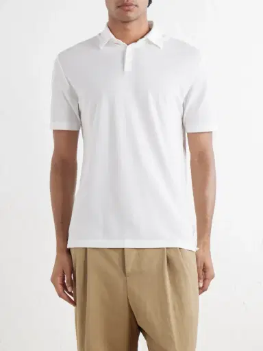 Slowear Incotex Zanone Slim-Fit IceCotton Polo Shirt - Men | Thumbnail 3 Slowear Incotex Zanone Slim-Fit IceCotton Polo Shirt - Men | Thumbnail 3