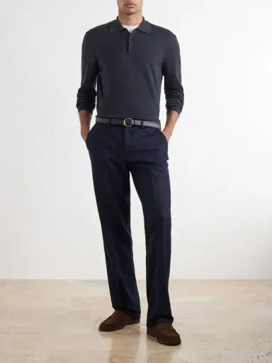 Sunspel Merino Wool Sweater - Men | Thumbnail 2 Sunspel Merino Wool Sweater - Men | Thumbnail 2