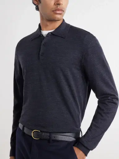 Sunspel Merino Wool Sweater - Men | Thumbnail 5 Sunspel Merino Wool Sweater - Men | Thumbnail 5
