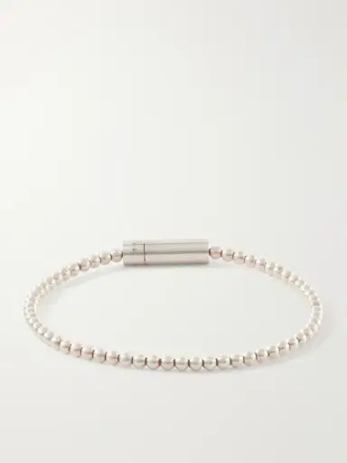 LE GRAMME 11g Beaded Sterling Silver Bracelet - Men | Thumbnail 3 LE GRAMME 11g Beaded Sterling Silver Bracelet - Men | Thumbnail 3