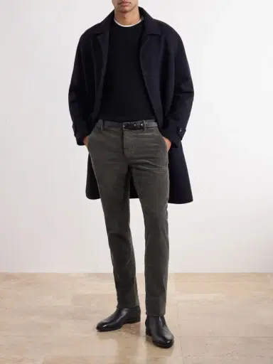 Slowear Straight-Leg Cotton-Blend Corduroy Trousers - Men | Thumbnail 2 Slowear Straight-Leg Cotton-Blend Corduroy Trousers - Men | Thumbnail 2