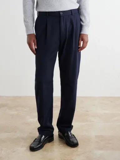 Hartford Straight-Leg Wool-Blend Trousers - Men | Thumbnail 3 Hartford Straight-Leg Wool-Blend Trousers - Men | Thumbnail 3