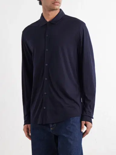 Orlebar Brown Giles Wool Shirt - Men | Thumbnail 3 Orlebar Brown Giles Wool Shirt - Men | Thumbnail 3