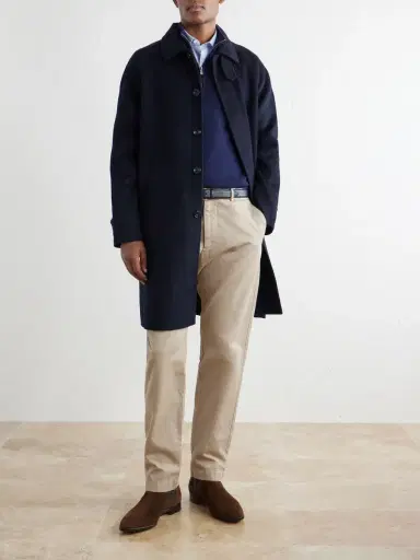 Hartford Craig Double-Faced Wool-Blend Coat - Men | Thumbnail 2 Hartford Craig Double-Faced Wool-Blend Coat - Men | Thumbnail 2