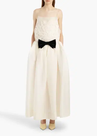 Khaite Adara Skirt In Cream | Thumbnail 2 Khaite Adara Skirt In Cream | Thumbnail 2