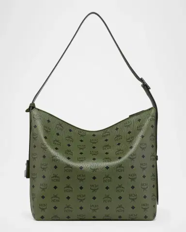 MCM Aren Visetos Monogram Hobo Bag | Thumbnail 2 MCM Aren Visetos Monogram Hobo Bag | Thumbnail 2