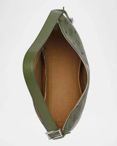 MCM Aren Visetos Monogram Hobo Bag | Thumbnail 3 MCM Aren Visetos Monogram Hobo Bag | Thumbnail 3