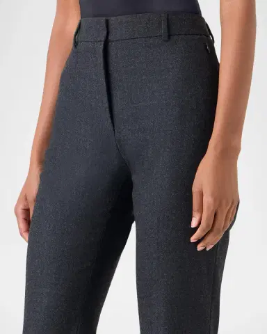 Akris Wool Stretch Flannel Bootcut Trousers | Thumbnail 5 Akris Wool Stretch Flannel Bootcut Trousers | Thumbnail 5