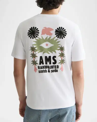 Scotch & Soda Men's Logo Graphic T-Shirt | Thumbnail 3 Scotch & Soda Men's Logo Graphic T-Shirt | Thumbnail 3